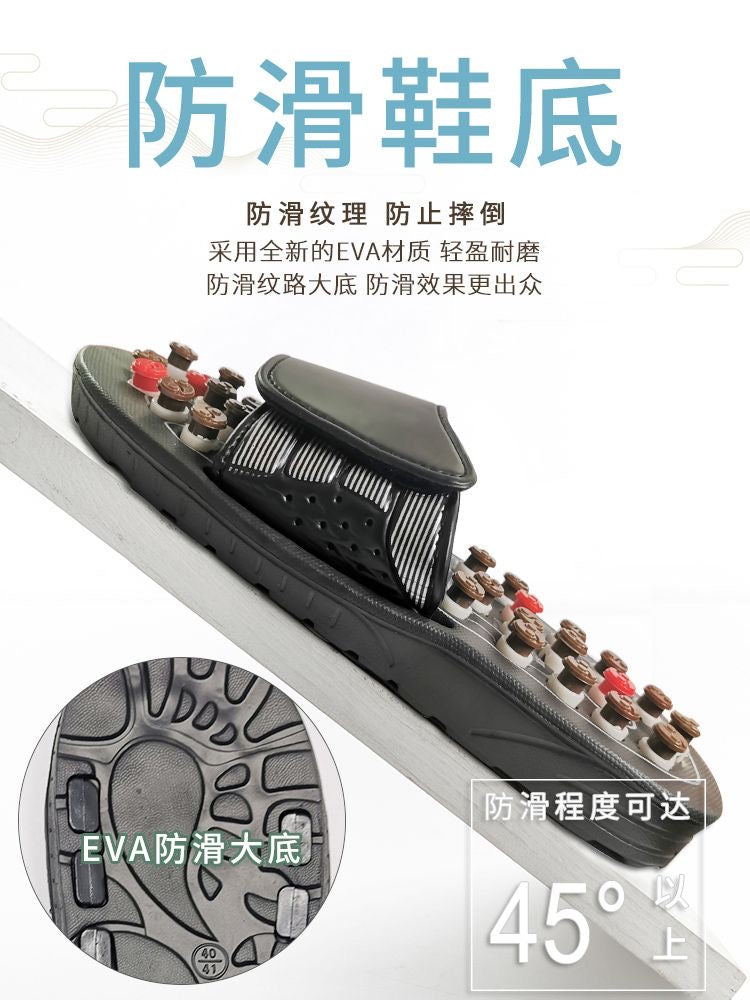 【足底按摩拖鞋】穴位足疗养生 防滑脚底 男女同款