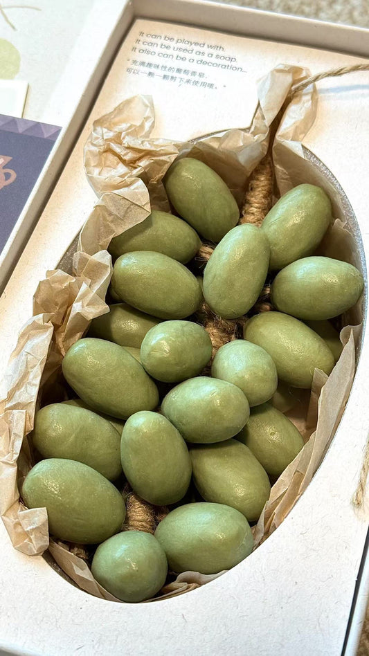 自制青提葡萄串 天然手工皂 植物精油冷制皂