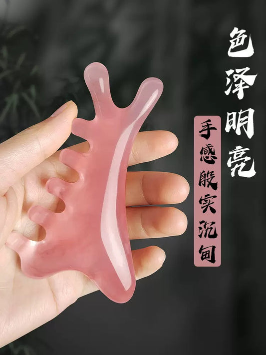 【四合一经络梳】面部美容 按摩头部 眼鼻按摩 多功能疏通经络