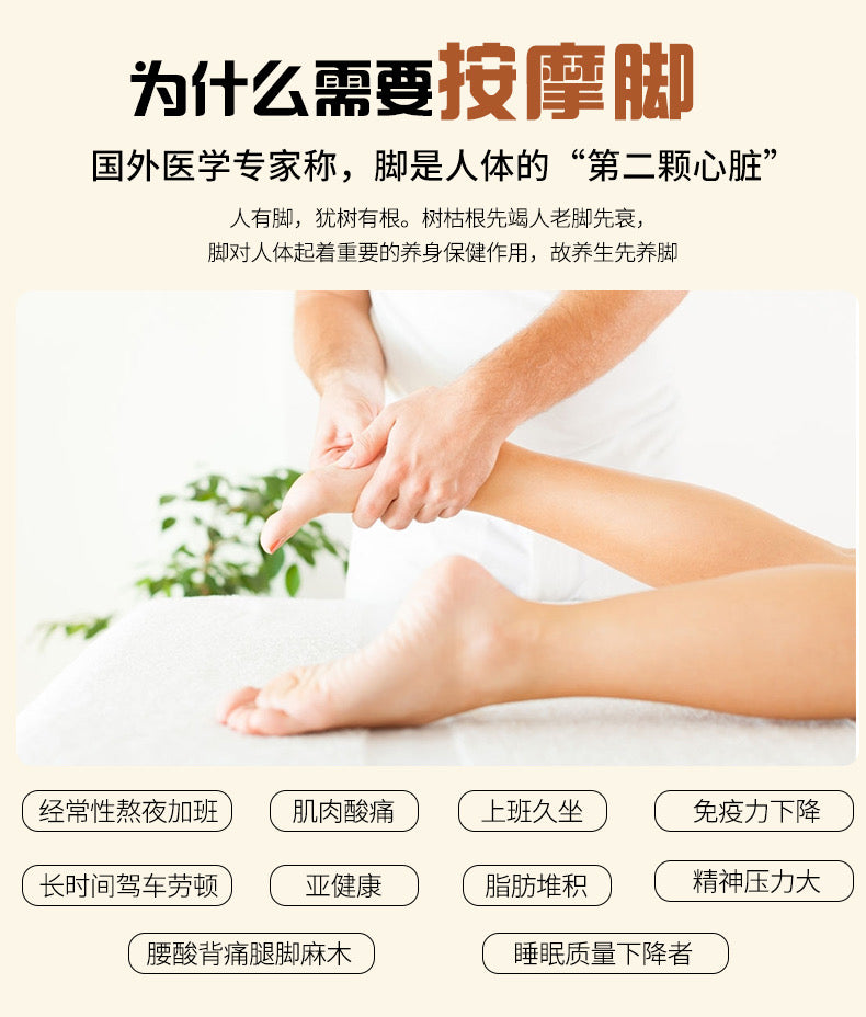 【足底按摩拖鞋】穴位足疗养生 防滑脚底 男女同款