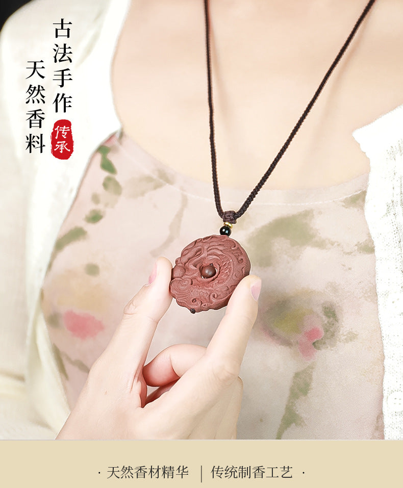 【天然中药香牌】 随身佩戴 汽车挂件