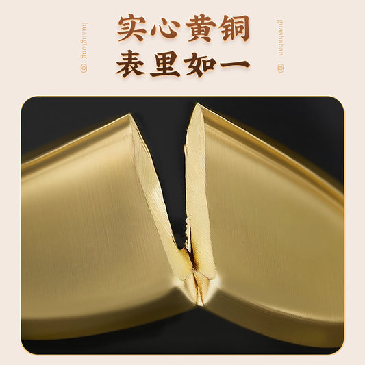 实心黄铜刮痧按摩板