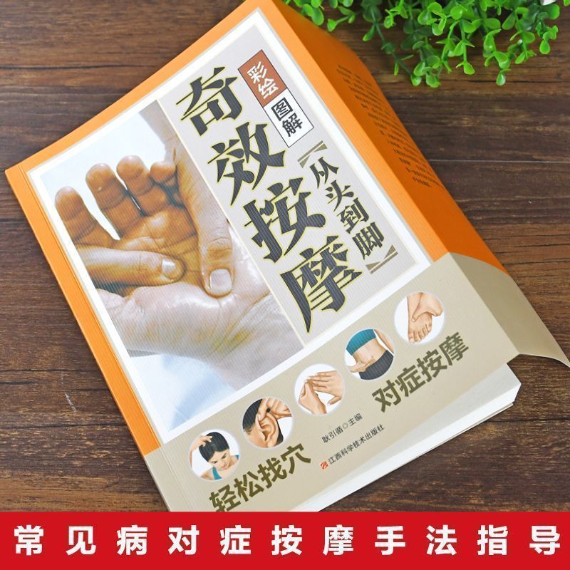 《从头到脚奇效按摩全图解》