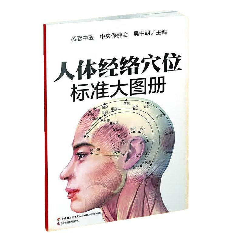 《人体经络穴位标准大图册》