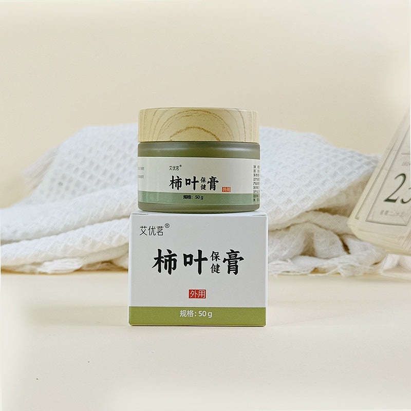 柿叶润肌膏 · 天然猪油版 · 东方古法护肤