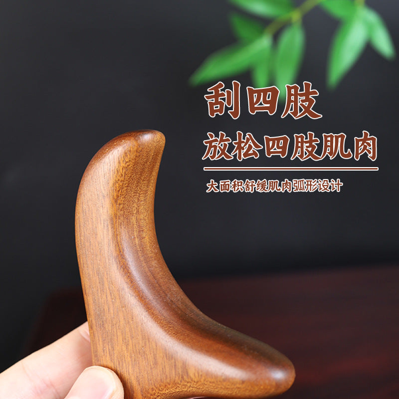 【高品质·檀木三角雀刮痧板】|古法养生 木韵生香 🌿