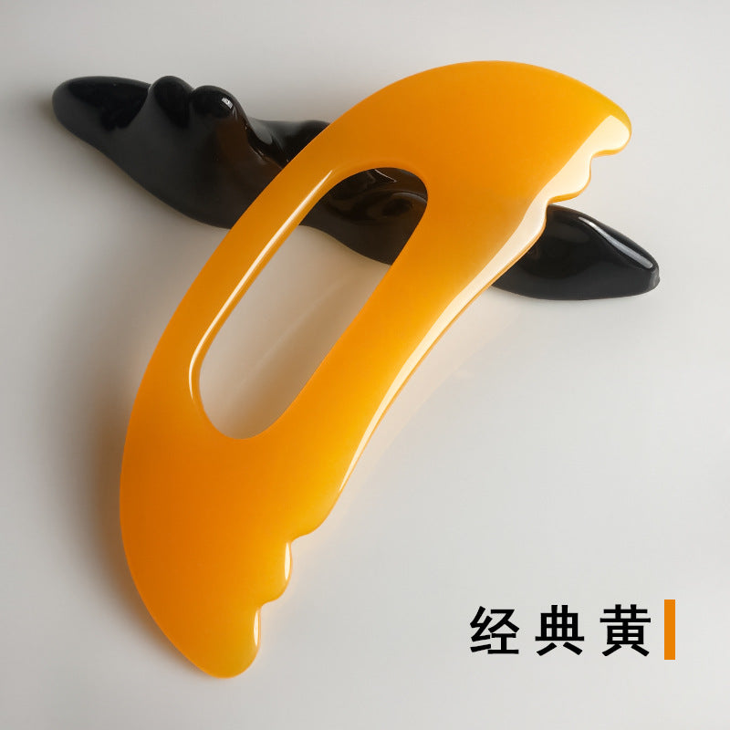 【经络疏通板手持式】肩颈按摩刮痧器 全身通用