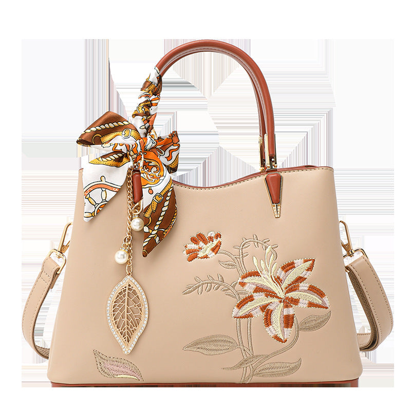 【中国风刺绣兰花包包】手提/单肩/斜挎