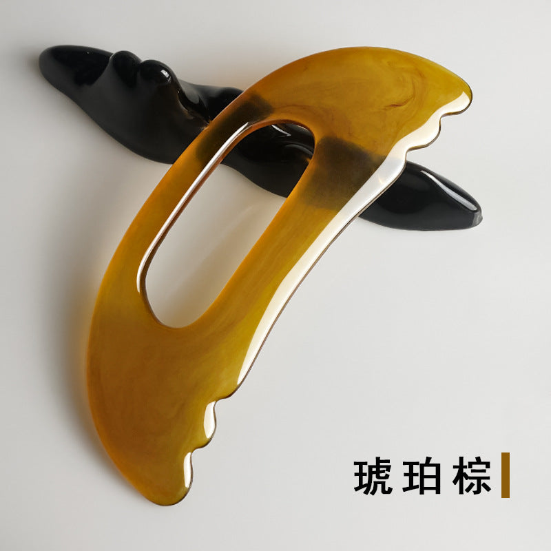【经络疏通板手持式】肩颈按摩刮痧器 全身通用