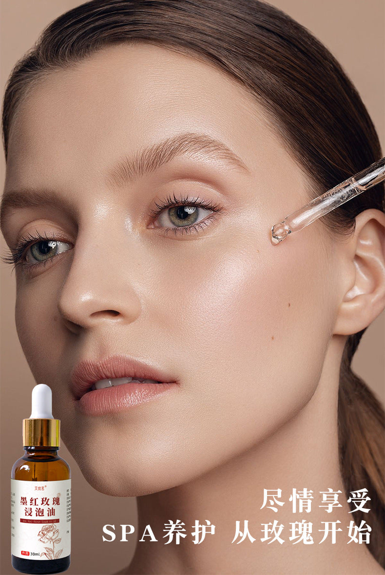 【墨红玫瑰】古法浸泡油 天然无添加