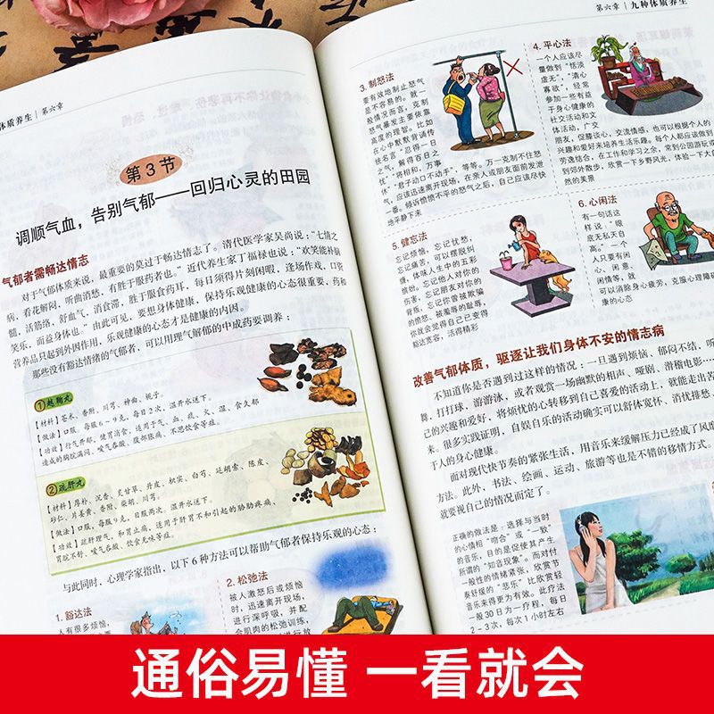 【九种体质养生全书食疗养生书籍】