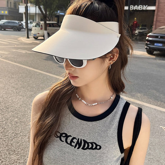 【夏季防紫外线遮阳帽】可折叠跑步运动