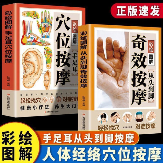 《从头到脚奇效按摩全图解》